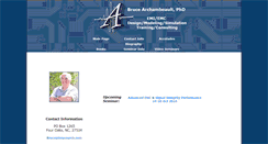 Desktop Screenshot of brucearch.com